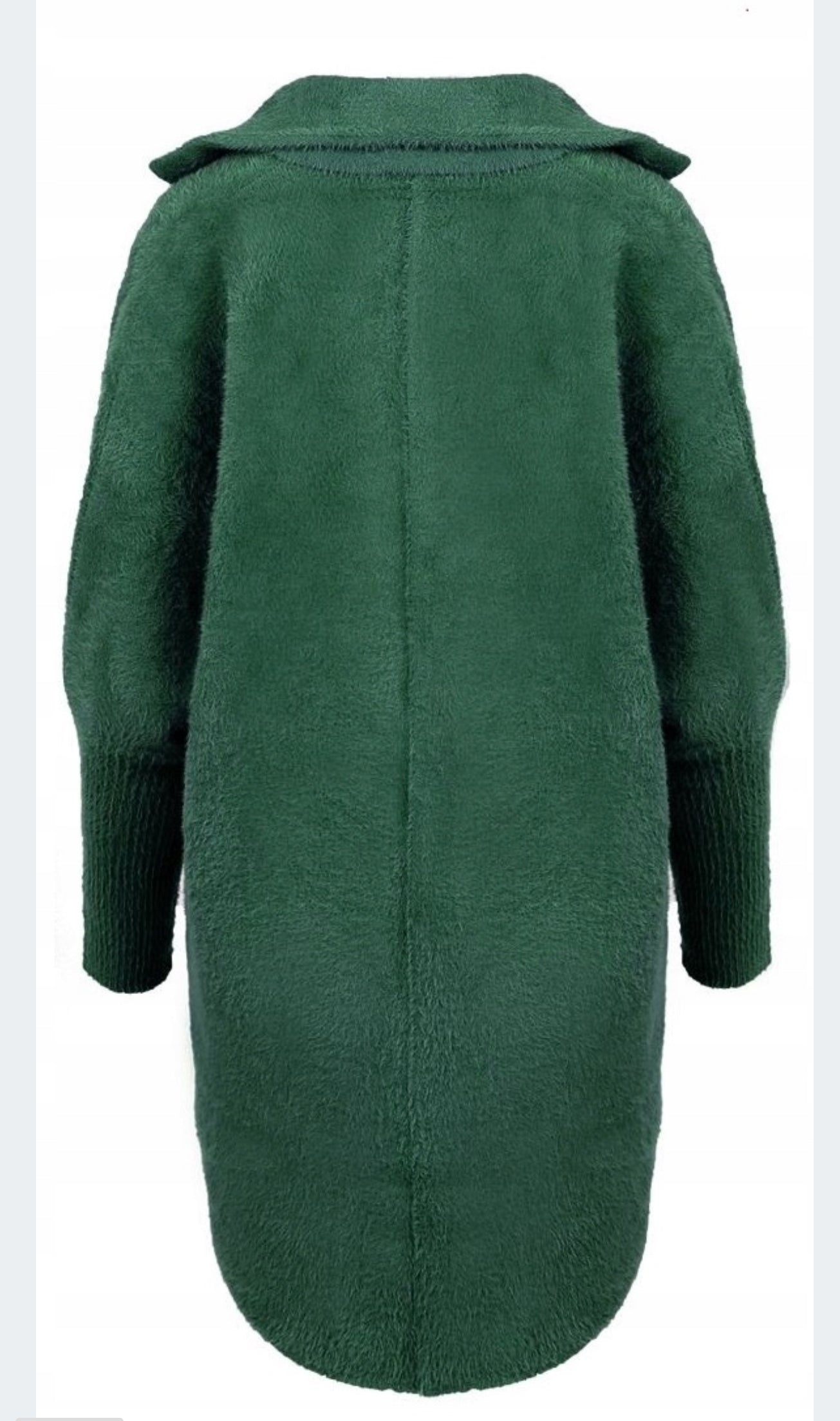 Alpaca Cardigan Green