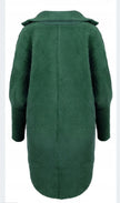 Alpaca Cardigan Green