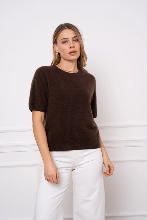 Brushed Sweater / Short Sleeve