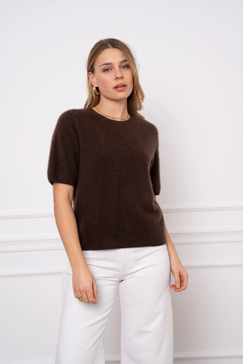 Brushed Sweater / Short Sleeve