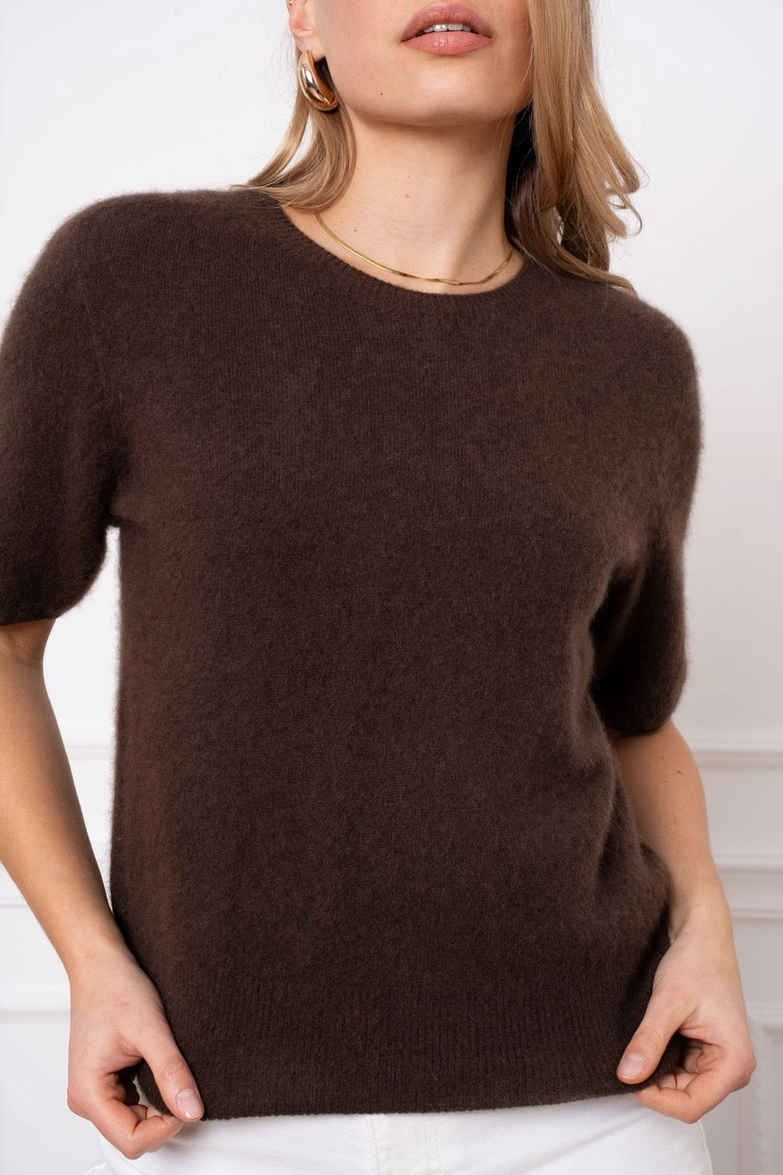 Brushed Sweater / Short Sleeve