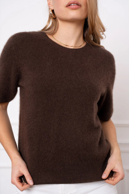 Brushed Sweater / Short Sleeve