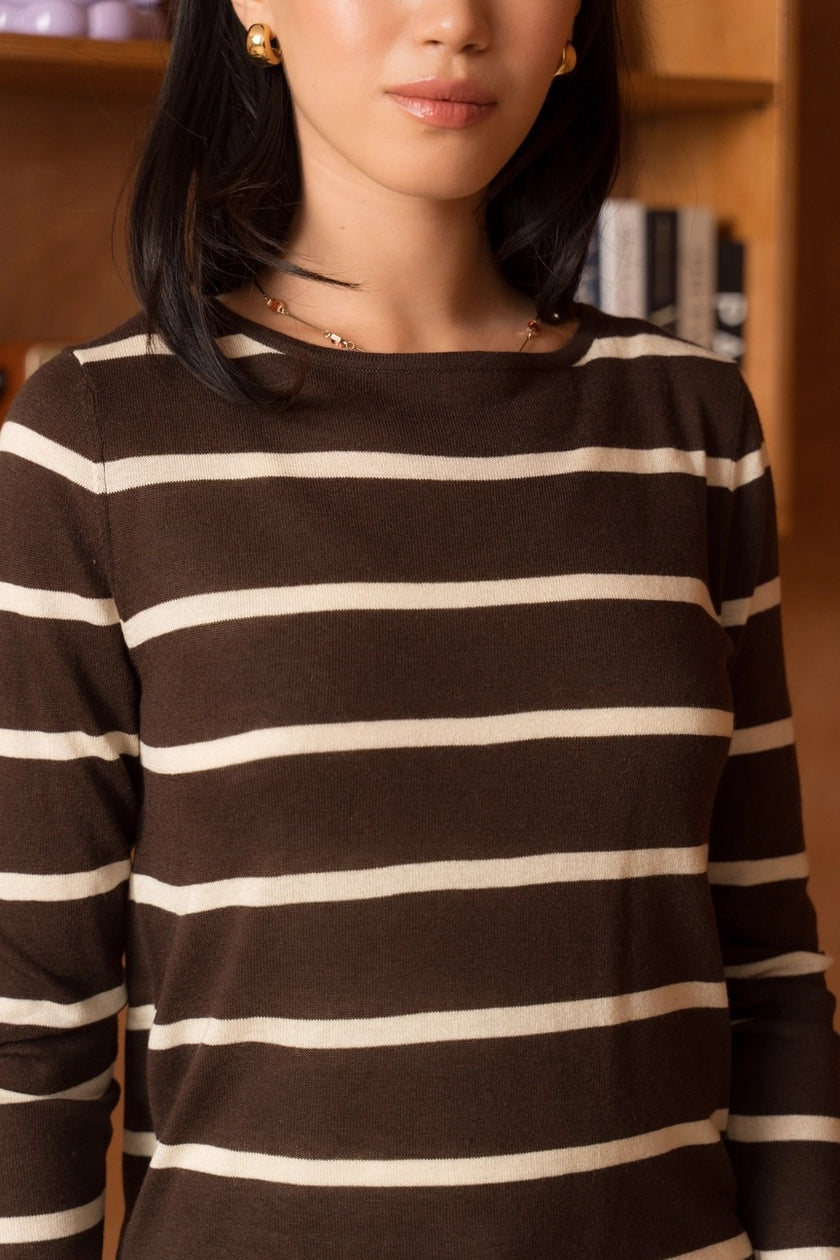 Silk & Cashmere Sailor Sweater