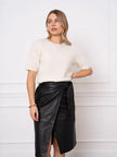 Brushed Sweater / Short Sleeve
