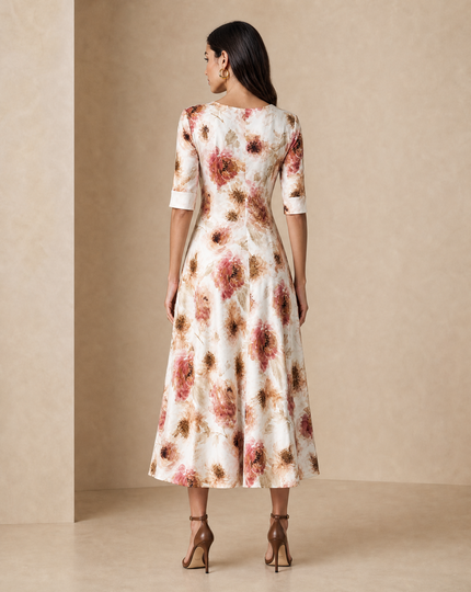 Viscose Jersey Midi Dress