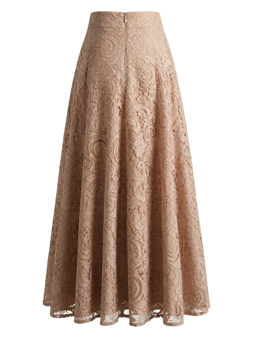The Silhouette Lace Skirt
