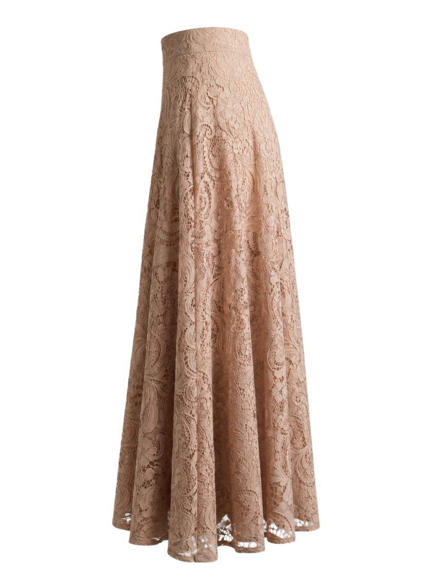The Silhouette Lace Skirt
