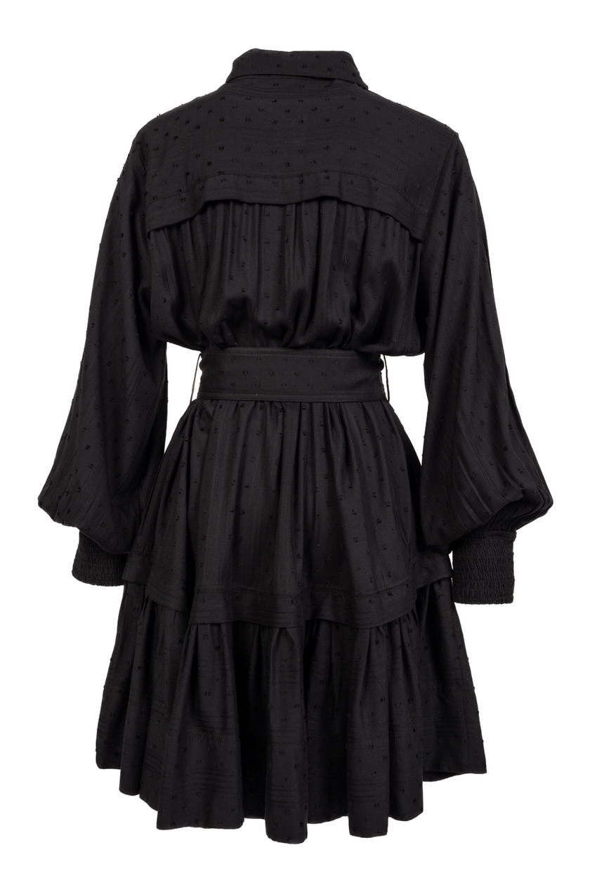 Rosé-Noir Mini Dress