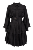 Rosé-Noir Mini Dress