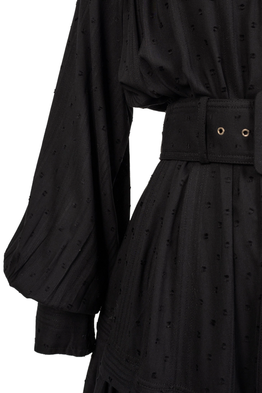 Rosé-Noir Mini Dress
