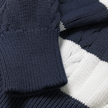 Striped knit sweater