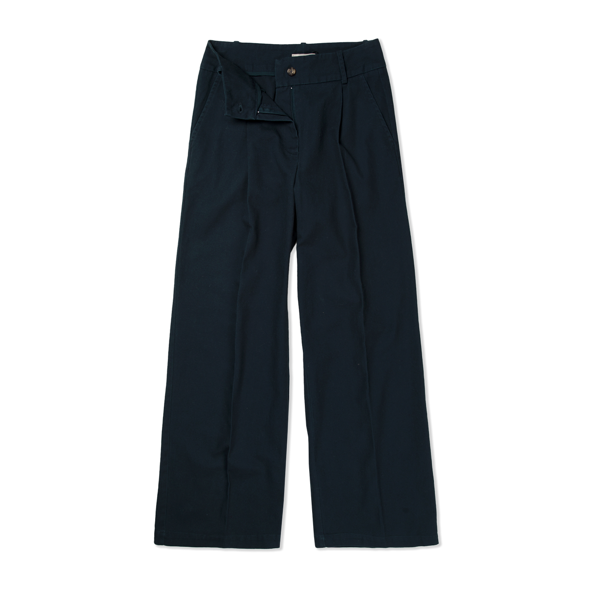 Plain 100% Cotton Trousers