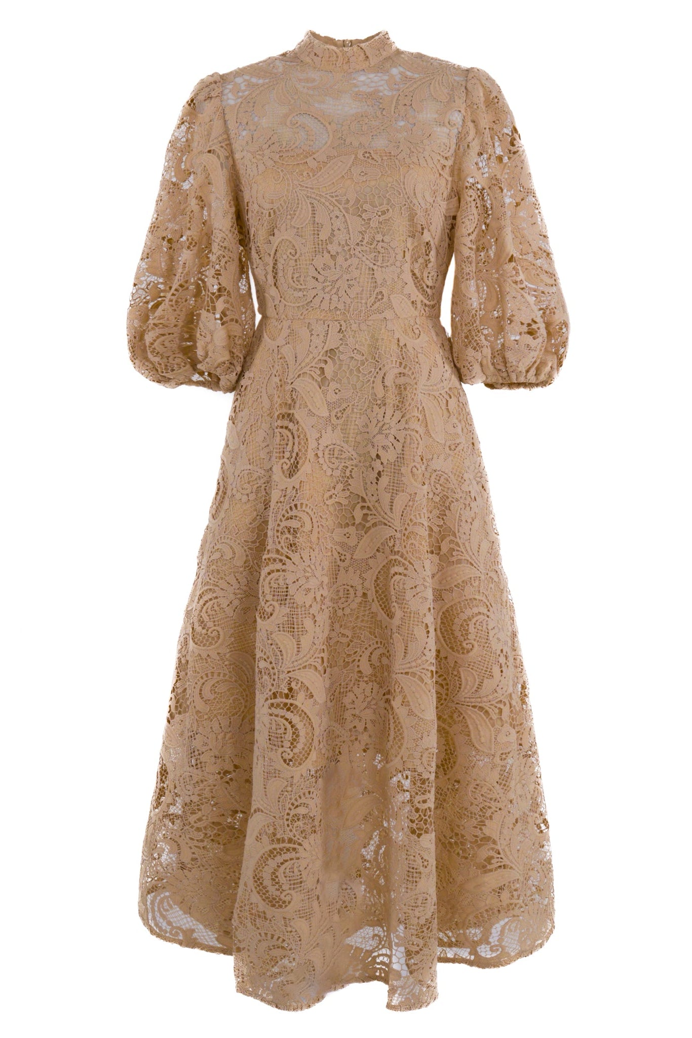 Lace Maxi Dress - Sand